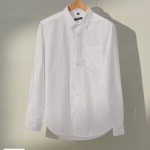 Emigre White Oxford Button Down